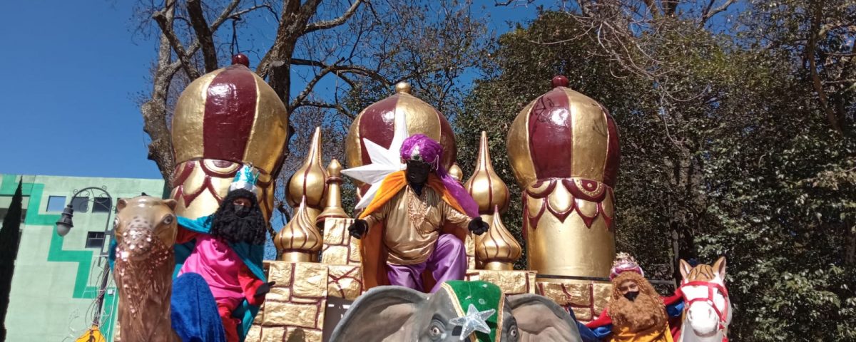 Reyes Magos en la alameda Central