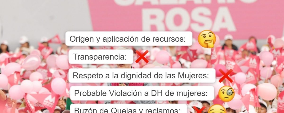 Cuestionamientos sin atender Salario Rosa