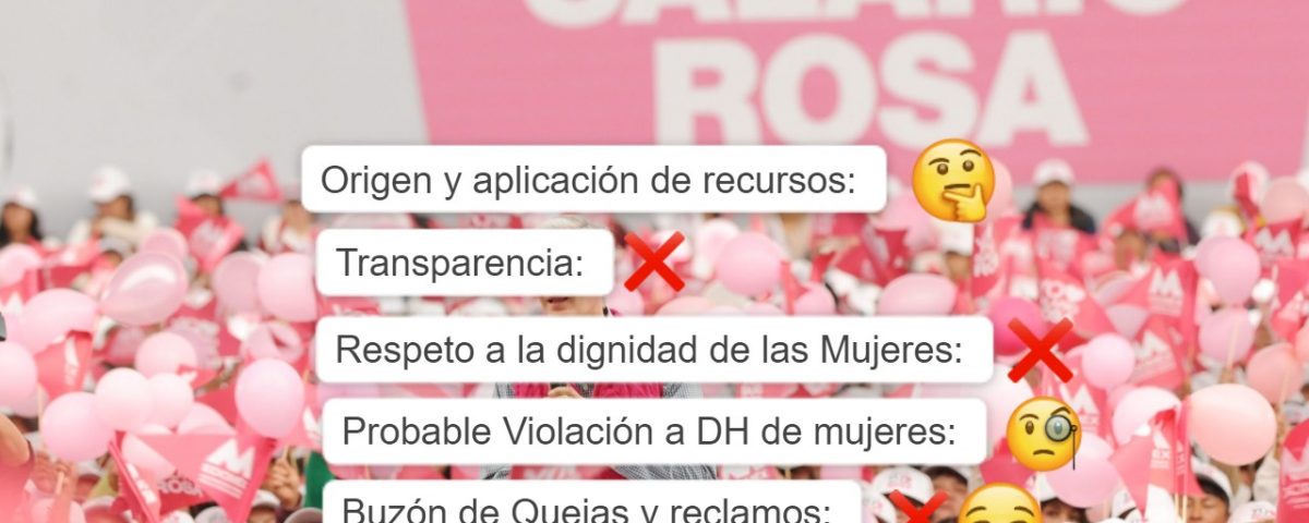 Cuestionamientos sin atender Salario Rosa