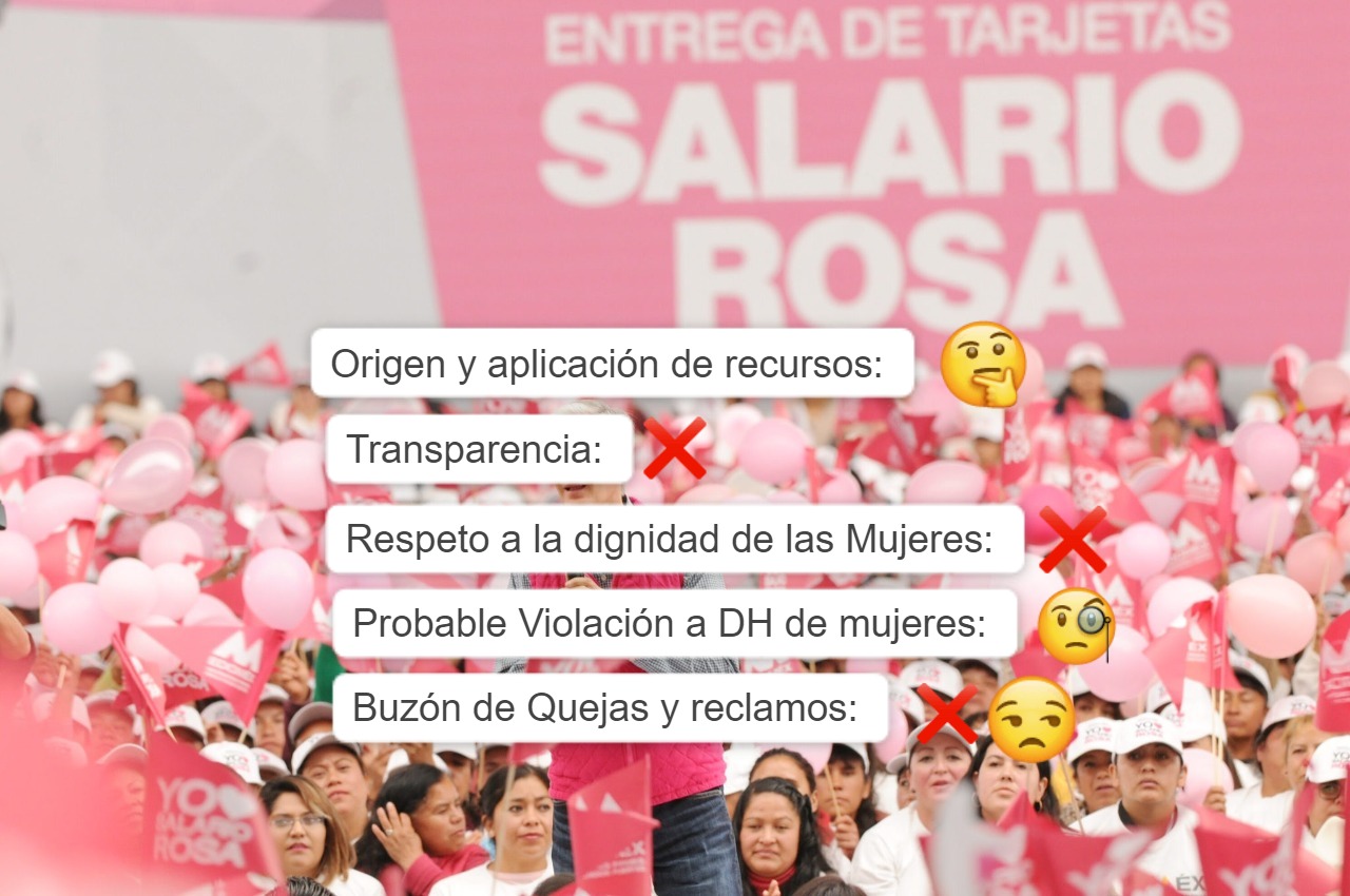 Cuestionamientos sin atender Salario Rosa