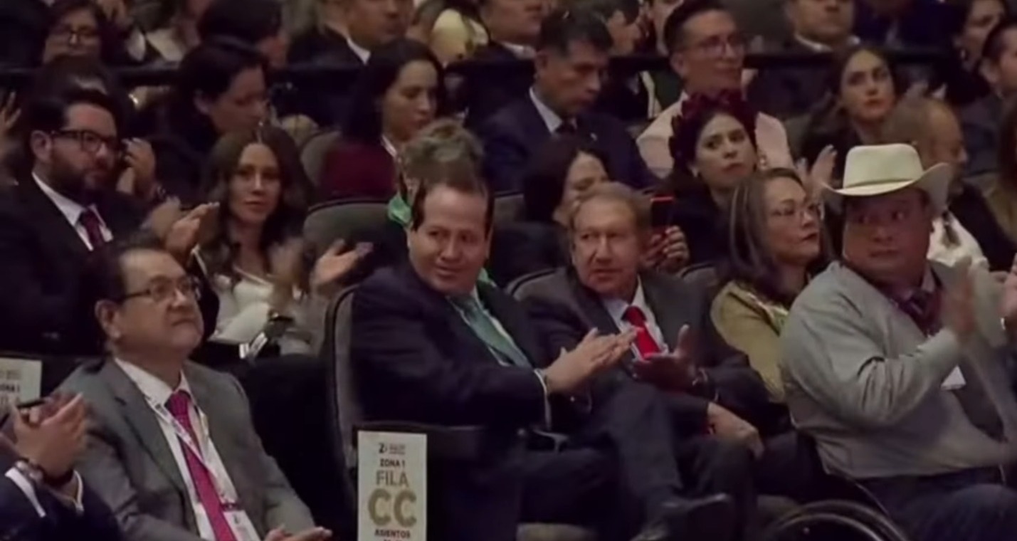 Eruviel y Montiel con Delfina